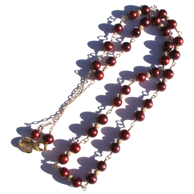 Cranberry pearls