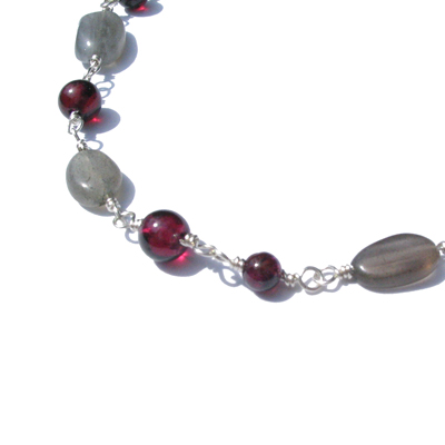 Gray and Garnet